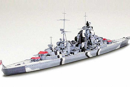 Tamiya German Heavy Cruiser Belst Boat Plastic Model Military Ship Kit 1/700 Scale #31805