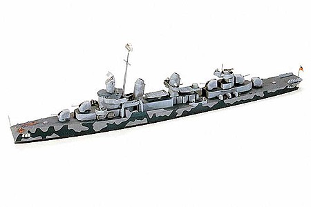 Tamiya USS Fletcher DD445 Destroyer Waterline Plastic Model Military Ship Kit 1/700 Scale #31902