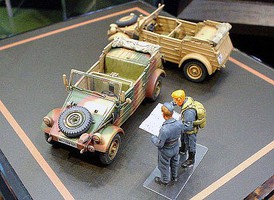 German VW Kubelwagen WWII Plastic Model Military Vehicle Kit 1/48 Scale #32501