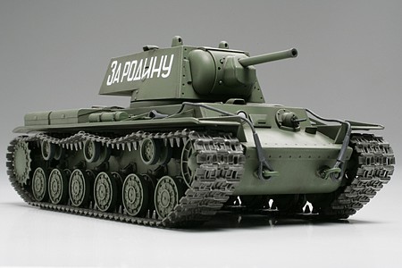 Tamiya Russian KV-1 Heavy Tank WWII Plastic Model Military Kit 1/48 Scale #32535