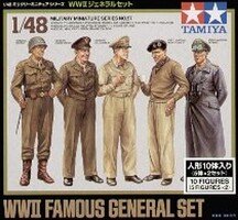 Tamiya Famous Generals Soldiers Leaders Plastic Model Military Figure Kit 1/48 Scale #32557 Tamiya Famous Generals Soldiers Leaders Plastic Model Military Figure Kit 1/48 Scale #32557