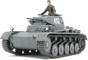 German Panzer II A/B/C French Tank Plastic Model Military Vehicle Kit 1/48 Scale #32570