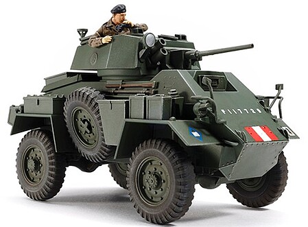 Tamiya British 7ton Armored Car Mk.IV Plastic Model Military Vehicle Kit 1/48 Scale #32587