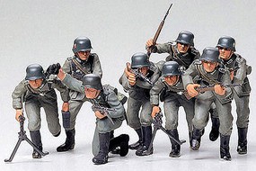 Tamiya German Assault Troops Soldiers Set Plastic Model Military Figure Kit 1/35 Scale #35030