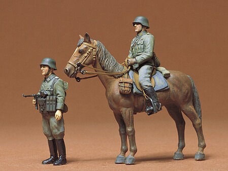 Tamiya Wehrmacht Infantry Troops Soldiers Plastic Model Military Figure Kit 1/35 Scale #35053