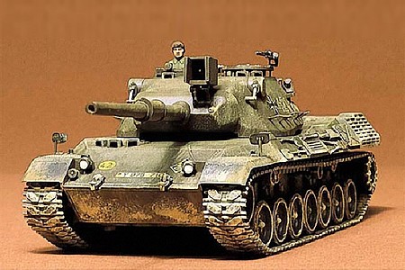 Tamiya German Leopard Medium Tank Plastic Model Military Vehicle Kit 1/35 Scale #35064