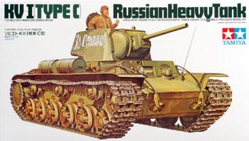 Tamiya Kv-I Russian Heavy Tank -- Plastic Model Military Vehicle Kit -- 1/35 Scale -- #35066