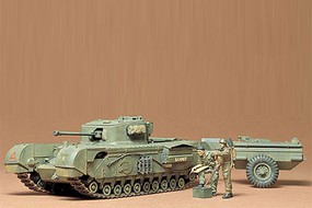 British Churchill C Tank Plastic Model Military Vehicle Kit 1/35 Scale #35100