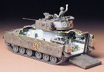 Tamiya US M2 Bradley IFV Tank Plastic Model Military Vehicle Kit 1/35 Scale #35132