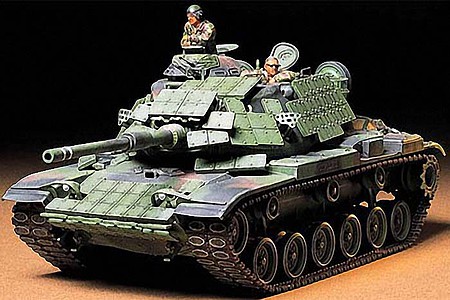 Tamiya US Marine M60A1 Tank Plastic Model Military Vehicle Kit 1/35 Scale #35157