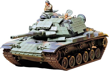 Tamiya US Marine M60A1 Tank Plastic Model Military Vehicle Kit 1/35 Scale #35157