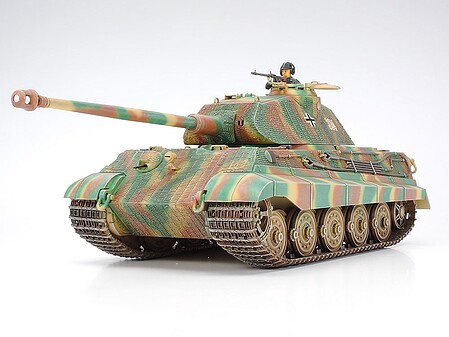 Tamiya King Tiger Porsche Tank Plastic Model Military Vehicle Kit 1/35 Scale #35169