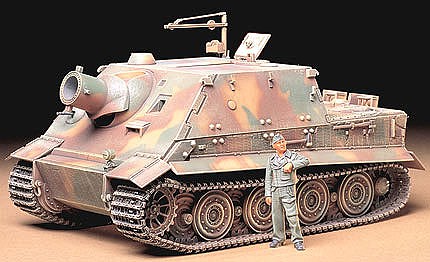 Tamiya German Assault Mortar-Sturmtiger Plastic Model Military Vehicle Kit 1/35 Scale #35177