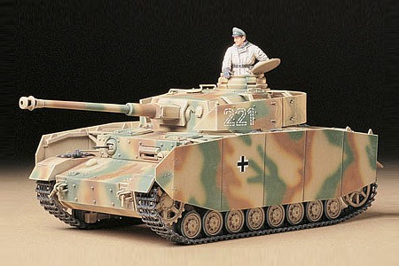 Tamiya 1/48 Military Miniature Series No.84 German Army Panzer IV H-type La