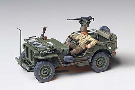 Tamiya US Willys MB Jeep Plastic Model Military Vehicle Kit 1/35 Scale #35219