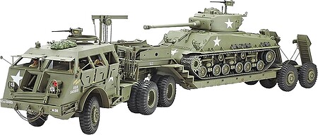 Tamiya US 40-Ton Tank Transporter Plastic Model Military Vehicle Kit 1/35 Scale #35230