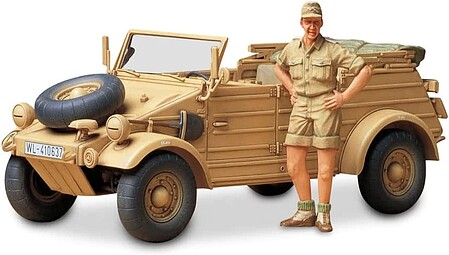 Tamiya German Kubelwagen Type 82 Africa Plastic Model Military Vehicle Kit 1/35 Scale #35238