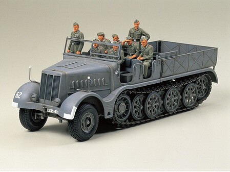 Tamiya German 18 Ton Half Track Famo Plastic Model Military Vehicle Kit 1/35 Scale #35239