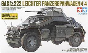 Tamiya German Armored Car SdKfz 222 Plastic Model Military Vehicle Kit 1/35 Scale #35270