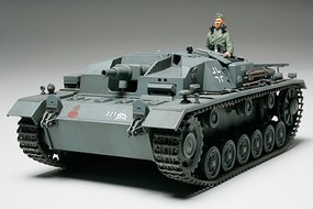 Tamiya German Sturmgeschutz III Ausf B Tank Plastic Model Military Vehicle Kit 1/35 Scale #35281