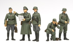 Tamiya German Field Commander Set (ICM) Plastic Model Military Figures Kit 1/35 Scale #35298