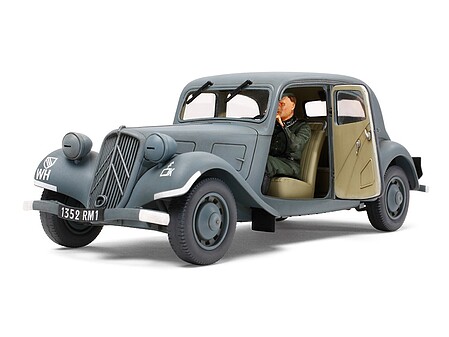 Tamiya Citroen Traction 11CV Staff Car Plastic Model Military Vehicle Kit 1/35 Scale #35301