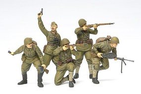 Russian Assault Infantry 1941-1942 Set Plastic Model Military Figures Kit 1/35 Scale #35311