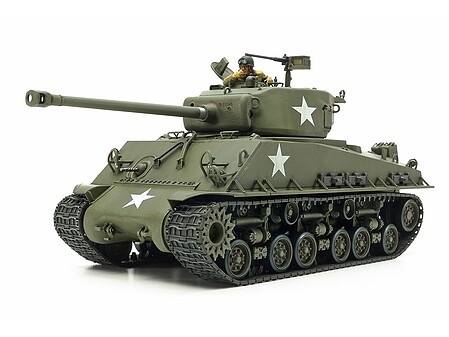 Tamiya US Medium Tank M4A3E8 Sherman Easy Eight Plastic Model Military Vehicle Kit 1/35 #35346