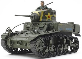US Light Tank M3 Stuart Late Production Plastic Model Military Vehicle Kit 1/35 #35360