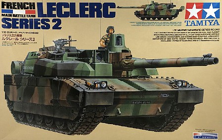 Tamiya French Leclerc Series 2 Main Battle Tank Plastic Model Military Vehicle Kit 1/35 #35362