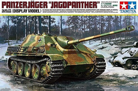 Tamiya German Jagdpanther Late Vs Plastic Model Military Vehicle Kit 1/16 Scale #36210