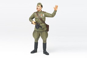 WWII Russian Field Commander Soldier Plastic Model Military Figure Kit 1/16 Scale #36314