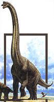 Tamiya Brachiosaurus Dinosaur Diorama Set Plastic Model Dinosaur Kit 1/35 Scale #60106