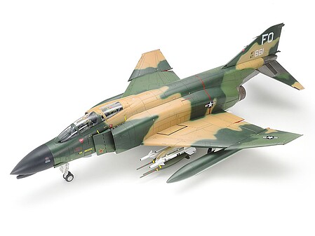 Tamiya McDonnell F-4 C/D Phantom II Jet Aircraft Plastic Model Airplane Kit 1/32 Scale #60305