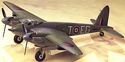 Tamiya Dehavilland Mosquito FB combat aircraft Plastic Model Airplane Kit 1/72 Scale #60747