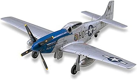 Tamiya North American P-51D Mustang Fighter Aircraft Plastic Model Airplane Kit 1/72 Scale #60749