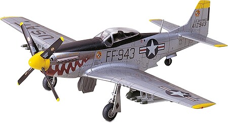 Tamiya P-51B Mustang Fighter Aircraft Plastic Model Airplane Kit 1/48 Scale  #61042