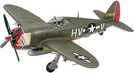 Tamiya P-47D Thunderbolt Razorback Plastic Model Airplane Kit 1/72 Scale #60769