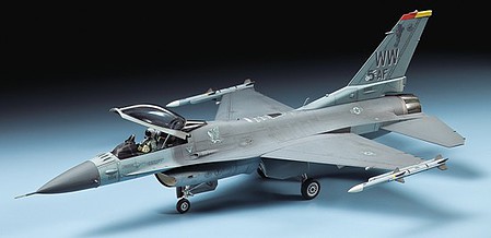 Tamiya 1/48 US Air Force Lockheed Martin F-16C Fighting Falcon Plastic Model Kit 