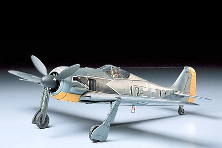 Tamiya FW190 A-3 Focke-Wulf Plastic Model Airplane Kit 1/48 Scale #61037