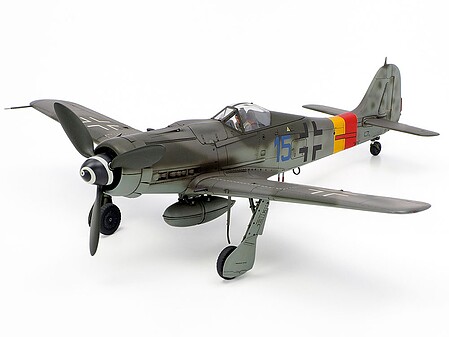 Tamiya Focke-Wulf FW190 D-9 Fighter Aircraft Plastic Model Airplane Kit 1/48 Scale #61041