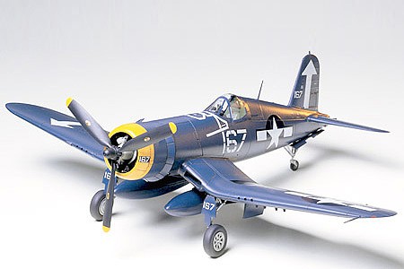 Tamiya Vought F4U-1D Corsair Fighter Aircraft Plastic Model Airplane Kit 1/48 Scale #61061