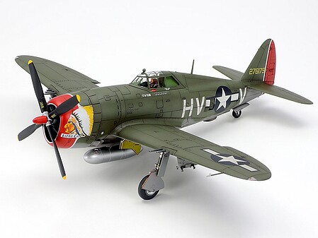 Tamiya Republic P-47D Thunderbolt Fighter Aircraft Plastic Model Airplane Kit 1/48 Scale #61086