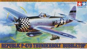P-47D Bubbletop Fighter Aircraft WWII Plastic Model Airplane Kit 1/48 Scale #61090