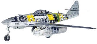 Tamiya Messerschmitt Me262 A-1a Clear Ed Fighter Plastic Model Airplane Kit 1/48 Scale #61091