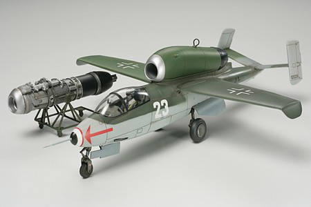 Tamiya Heinkel HE162 A2 Salamander Plastic Model Airplane Kit 1/48 Scale #61097