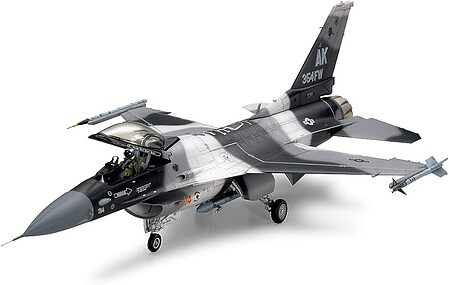 Tamiya F-16C/N Aggressor/Adversary Jet Aircraft Plastic Model Airplane Kit 1/48 Scale #61106