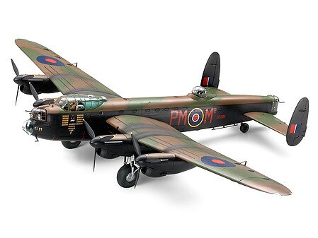 Tamiya Avro Lancaster B Mk.I/III Bomber Aircraft Plastic Model Airplane Kit 1/48 Scale #61112