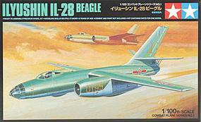 Tamiya Ilyushin II-28 Beagle Plastic Model Airplane Kit 1/100 Scale #61601