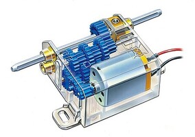 Tamiya Mini Motor Multi Ratio Gearbox 12-Speed Tamiya Mini Motor Multi Ratio Gearbox 12-Speed